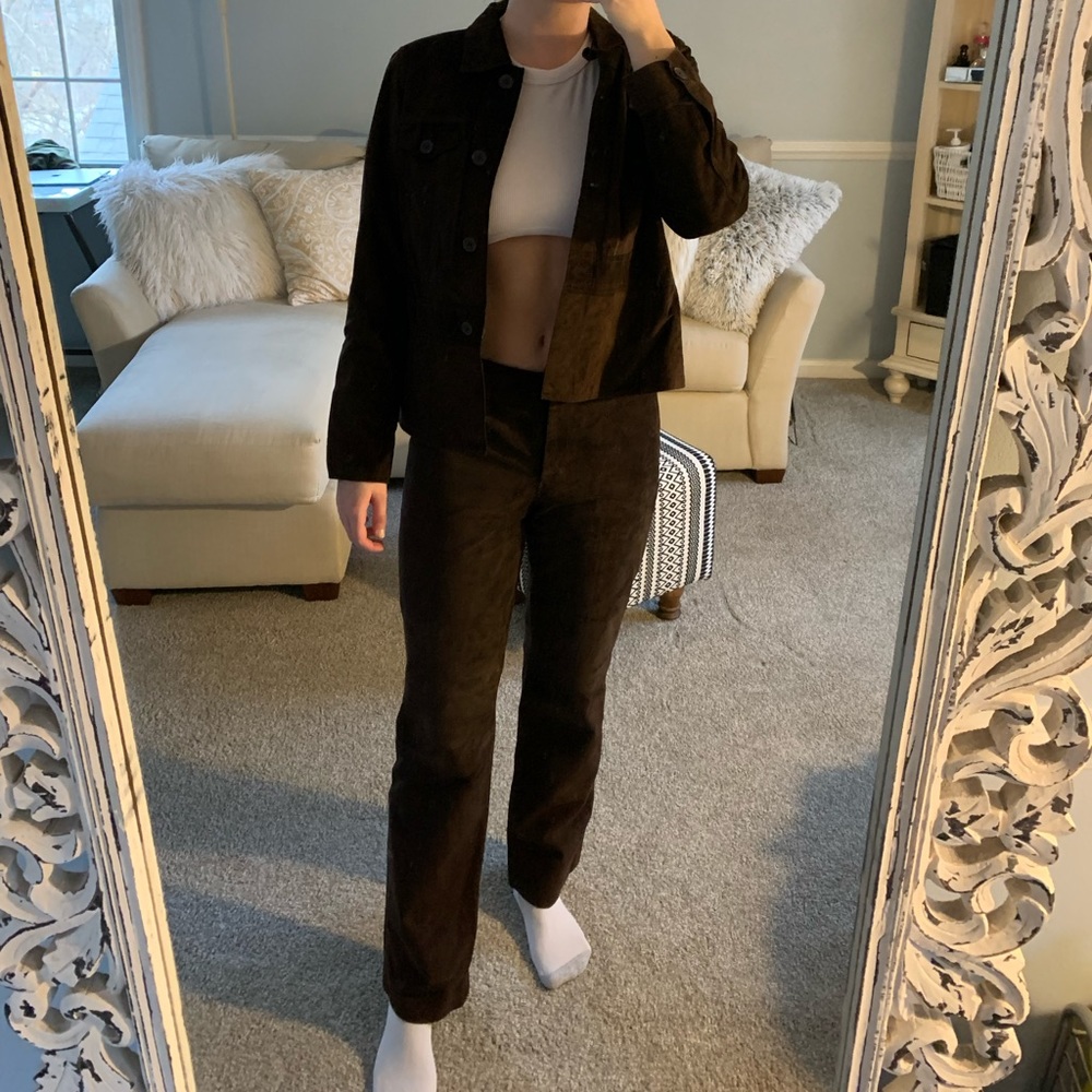 Brown matching set